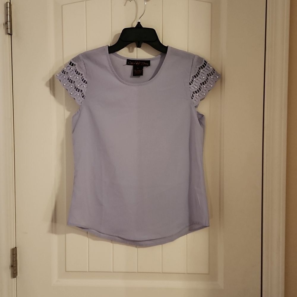 Coco Shay Purple top